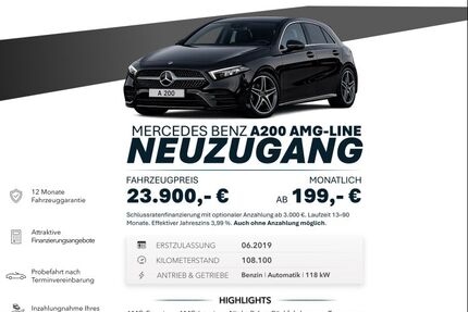 Mercedes-Benz A 200 108.000 km 23.900 &euro; Ebersbach an der Fils 73061