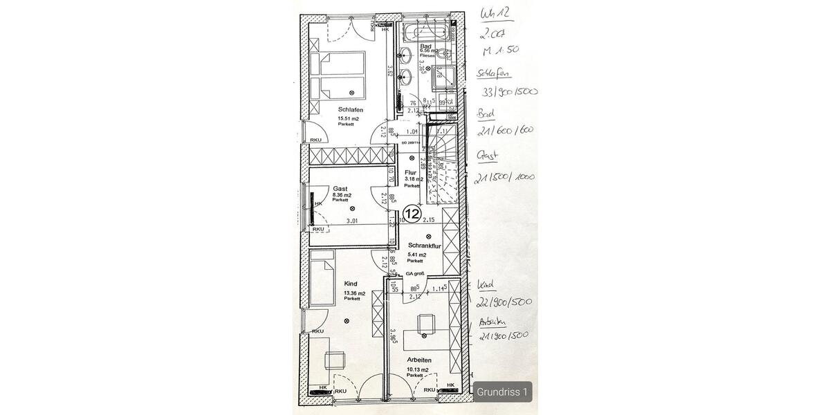 Maisonettenwohnung Ostfildern - 5.5 Zimmer, 131 m&sup2;, 665.000&euro; | Angebot:25942103