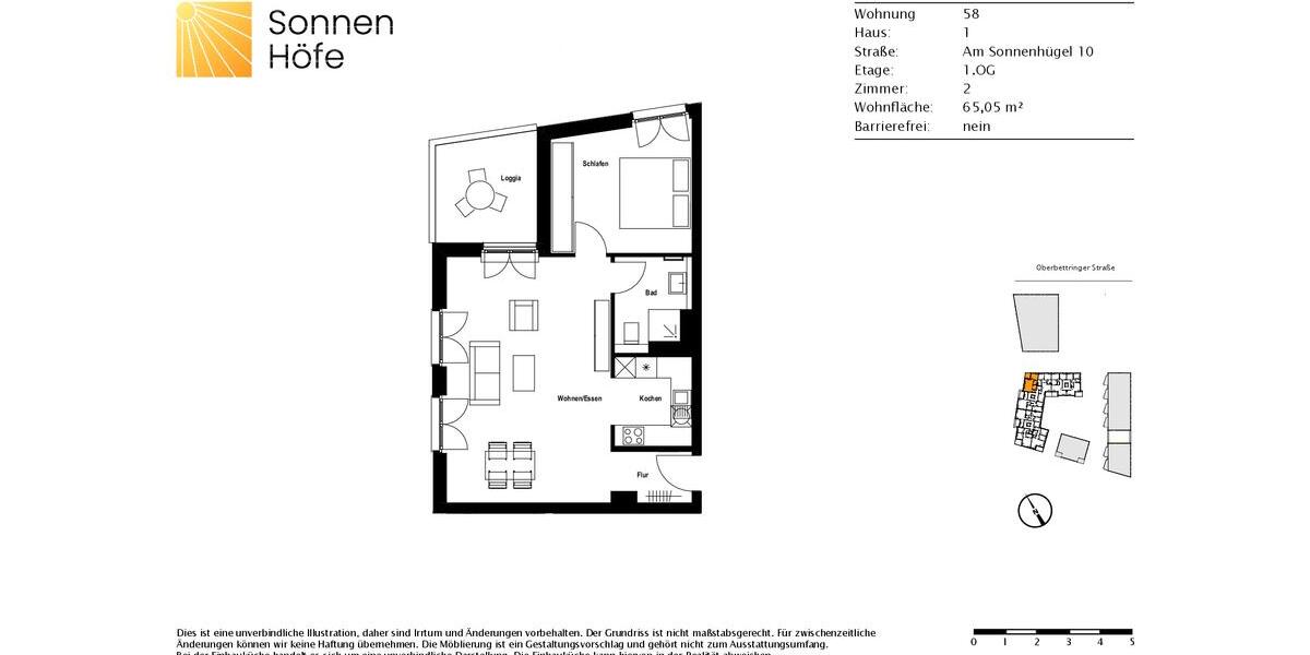 Etagenwohnung Schwäbisch Gmünd - 2 Zimmer, 65 m&sup2;, 865&euro; | Angebot:24534843
