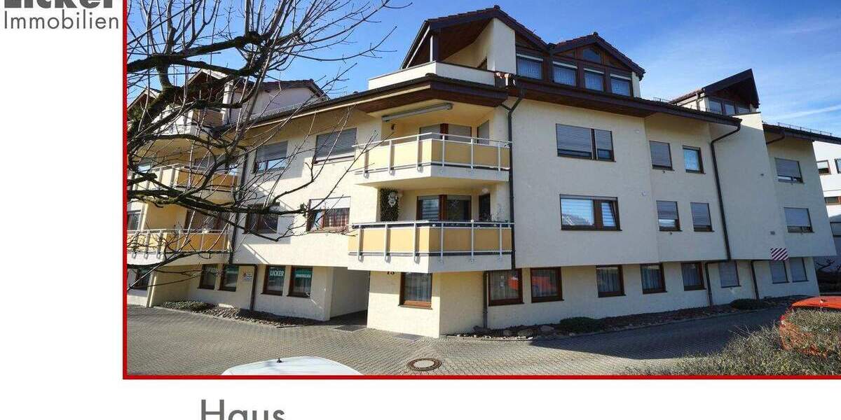 Etagenwohnung Winnenden - 3 Zimmer, 68 m&sup2;, 229.000&euro; | Angebot:25732774