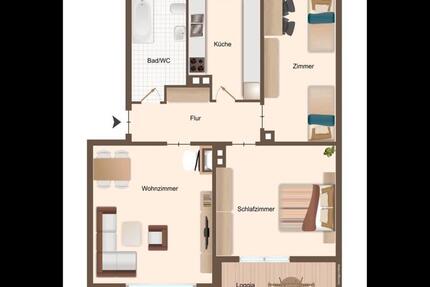 Wohnung Ostfildern - 3 Zimmer, 70 m&sup2;, 329.000&euro; | Angebot:27096362