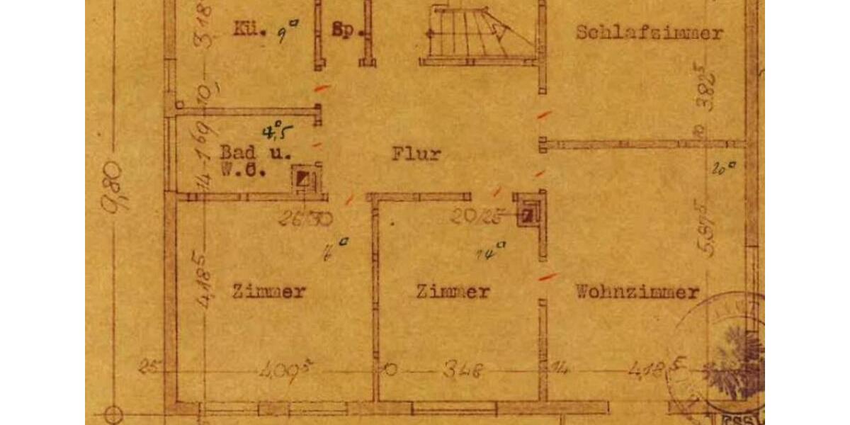 Erdgeschoßwohnung Esslingen am Neckar Brühl - 4 Zimmer, 97 m&sup2;, 1.300&euro; | Angebot:25862059