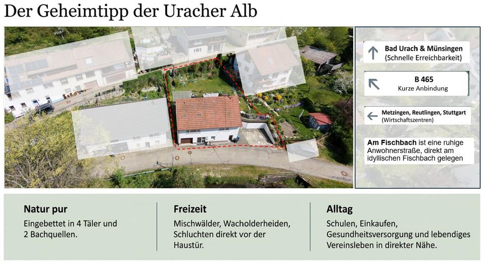 Einfamilienhaus Bad Urach - 7 Zimmer, 199 m&sup2;, 238.000&euro; | Angebot:26891046