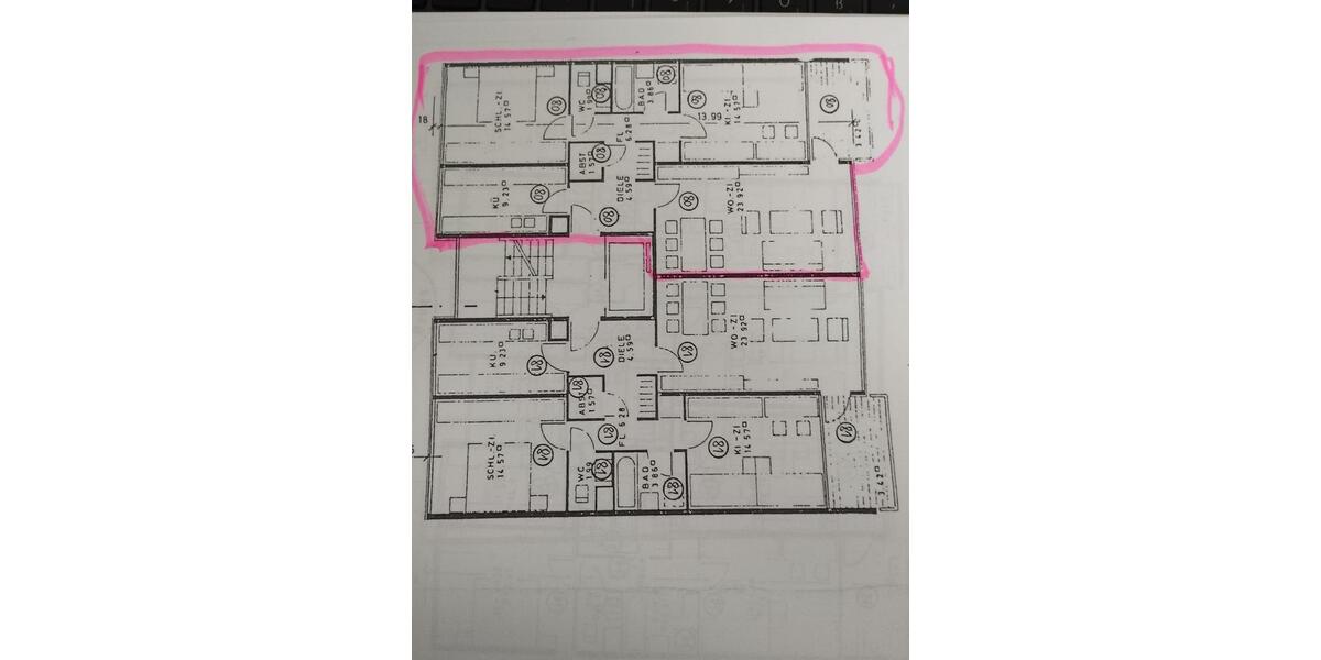 Etagenwohnung Schwäbisch Gmünd Bargau - 3.5 Zimmer, 84 m&sup2;, 195.000&euro; | Angebot:25353756