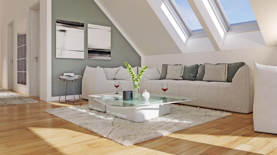 Dachgeschoßwohnung Ostfildern - 3.5 Zimmer, 107 m&sup2;, 1.990&euro; | Angebot:24748873