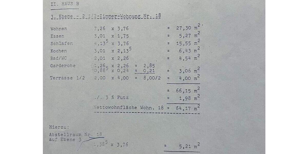 Etagenwohnung Esslingen am Neckar Krummenacker - 2 Zimmer, 64 m&sup2;, 250.000&euro; | Angebot:25823688