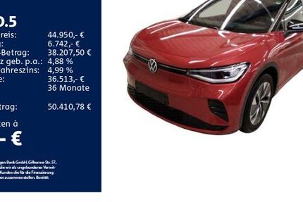 VW ID.5 13.154 km 44.950 &euro; Schwäbisch Gmünd 73525