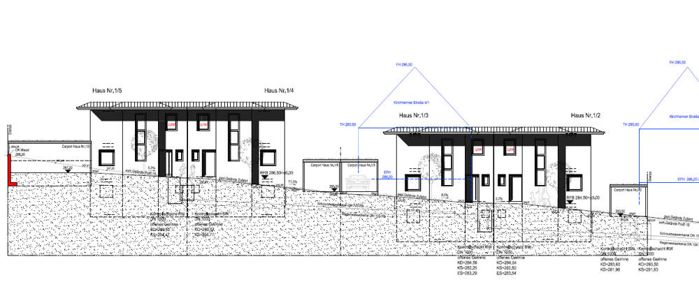 Doppelhaushälfte Hochdorf - 5 Zimmer, 150 m&sup2;, 759.000&euro; | Angebot:25676238