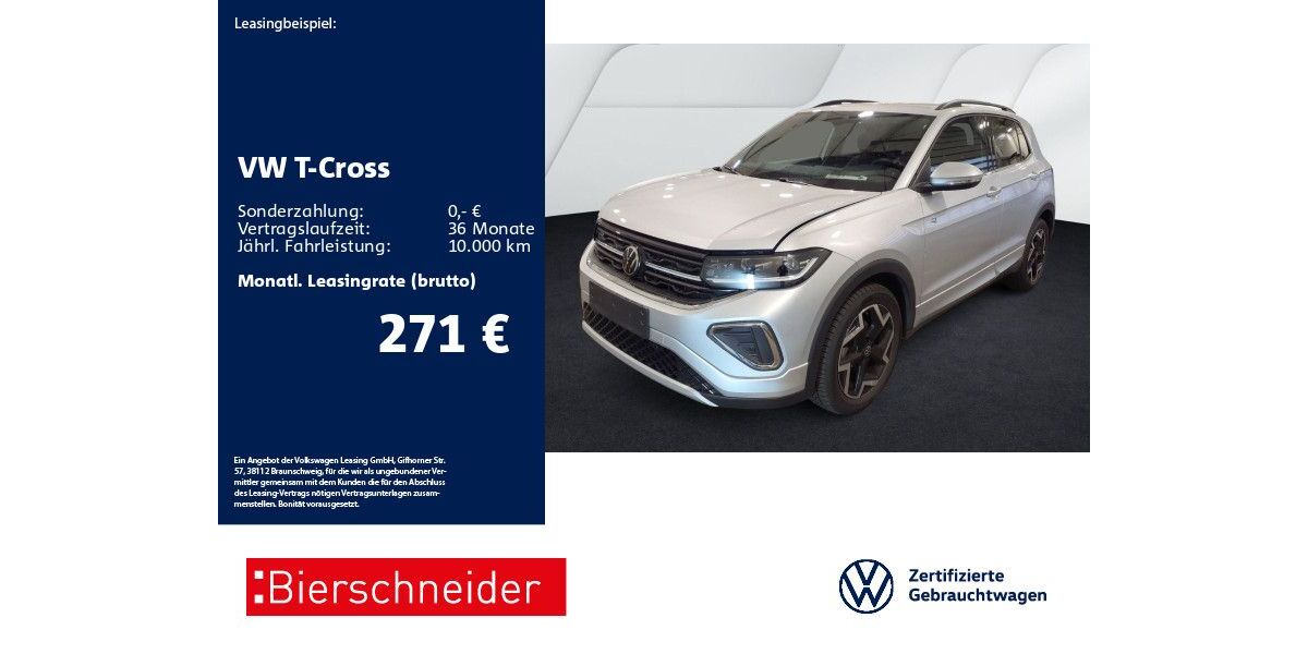 VW T-Cross 8.281 km 27.450 &euro; Schwäbisch Gmünd 73525
