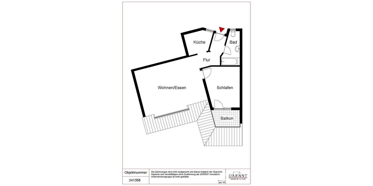 Etagenwohnung Birenbach - 2 Zimmer, 52 m&sup2;, 160.000&euro; | Angebot:25707756
