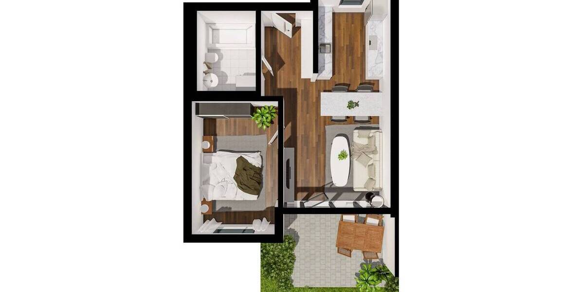 Etagenwohnung Weissach im Tal Unterweissach - 2 Zimmer, 55 m&sup2;, 307.670&euro; | Angebot:25697422