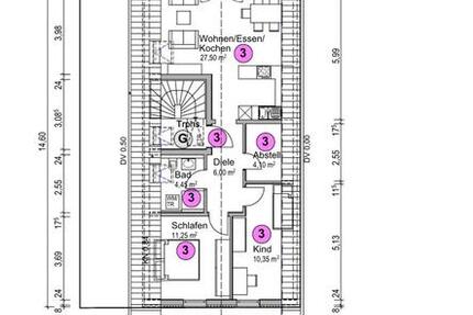 Wohnung Eislingen (Fils) - 3 Zimmer, 64 m&sup2;, 950&euro; | Angebot:25977696