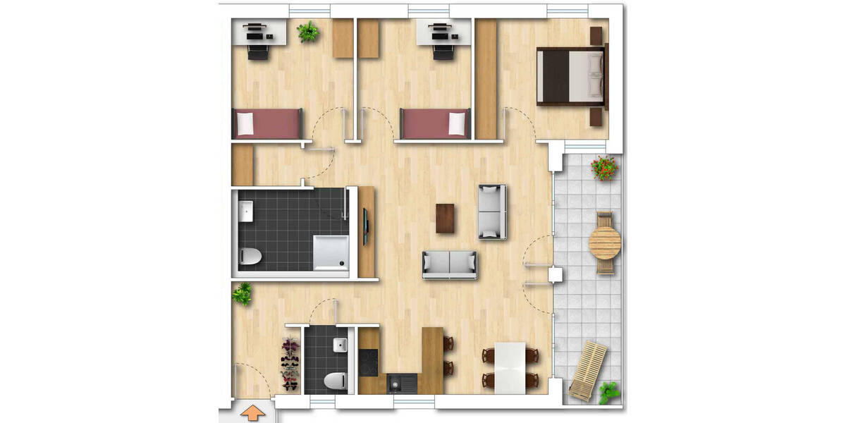 Etagenwohnung Süßen - 4 Zimmer, 102 m&sup2;, 519.900&euro; | Angebot:25676274