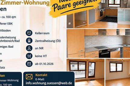 Wohnung Süßen - 3.5 Zimmer, 100 m&sup2;, 980&euro; | Angebot:27554049
