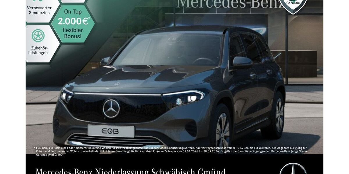 Mercedes-Benz EQB 17.217 km 38.290 &euro; Schwäbisch Gmünd 73529