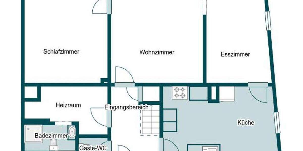 Einfamilienhaus Schwäbisch Gmünd Rechberg - 6 Zimmer, 149.000&euro; | Angebot:25783366