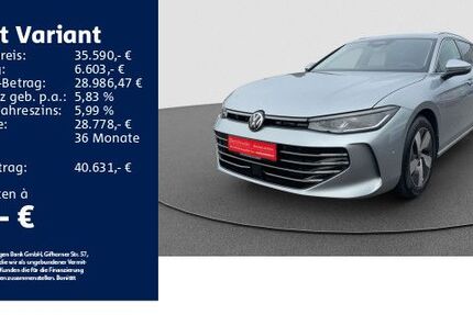 VW Passat Variant 14.808 km 35.590 &euro; Schwäbisch Gmünd 73525