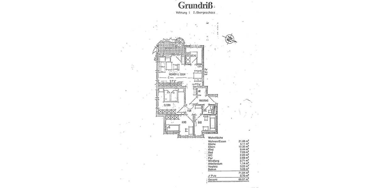 Etagenwohnung Dettingen an der Erms - 3 Zimmer, 70 m&sup2;, 245.000&euro; | Angebot:25678718