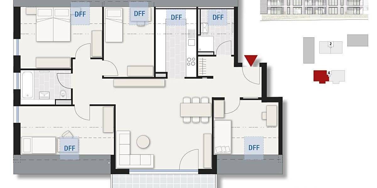 Etagenwohnung Schwaikheim - 5 Zimmer, 112 m&sup2;, 629.000&euro; | Angebot:25781160