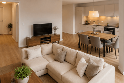 10% Rabatt bis August! Neubauprojekt „Panoramablick“ 3,5 Zi. Wohnung mit Balkon Aufzug & TG - Wohnung Göggingen | Angebot:27532453