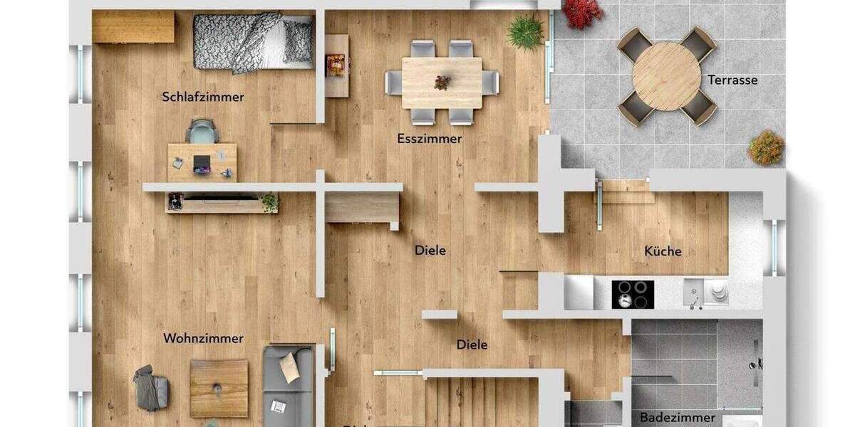 Einfamilienhaus Geislingen an der Steige Geislingen - 6 Zimmer, 130 m&sup2;, 399.000&euro; | Angebot:25656652