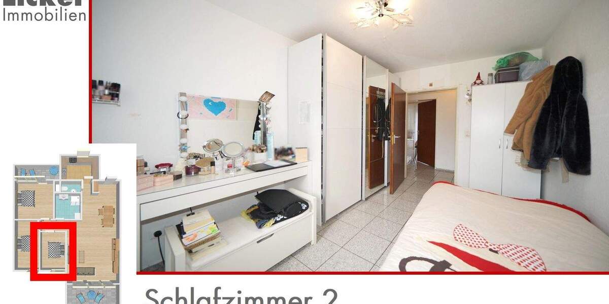 Etagenwohnung Winnenden Schelmenholz - 4 Zimmer, 108 m&sup2;, 330.000&euro; | Angebot:25677884