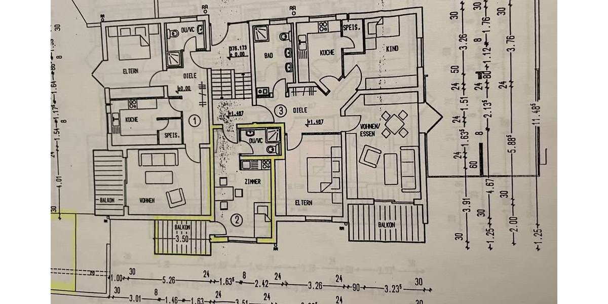 Etagenwohnung Schwäbisch Gmünd Bettringen - 1 Zimmer, 24 m&sup2;, 99.000&euro; | Angebot:25733280