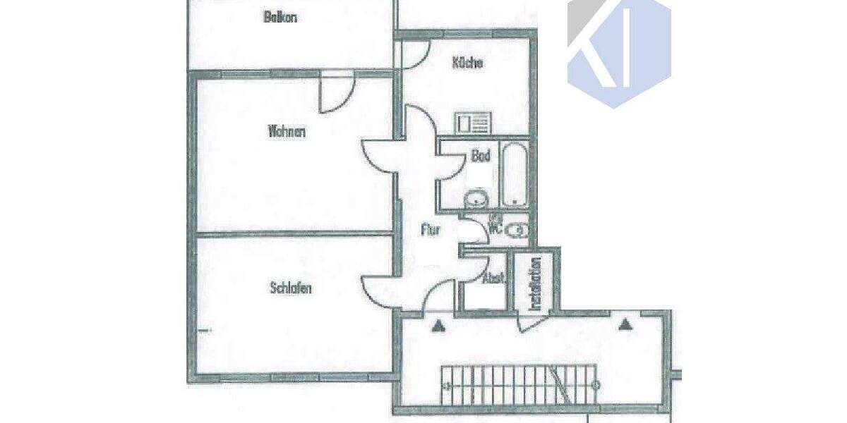 Etagenwohnung Geislingen an der Steige Geislingen - 2 Zimmer, 62 m&sup2;, 136.900&euro; | Angebot:25878853