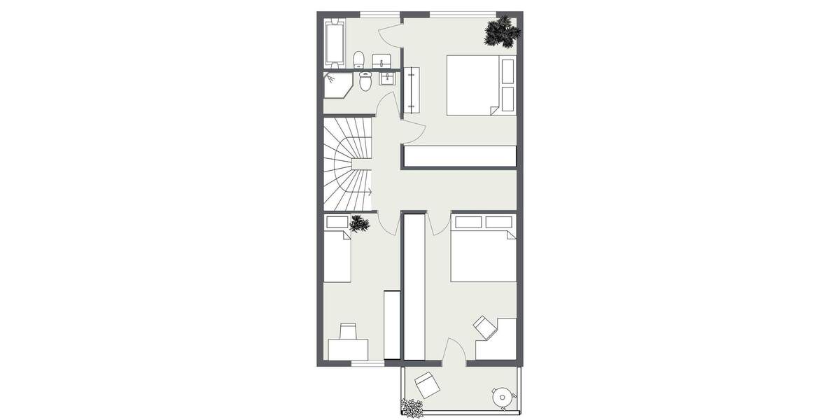 Reihenmittelhaus Plochingen - 4 Zimmer, 105 m&sup2;, 420.000&euro; | Angebot:25687305