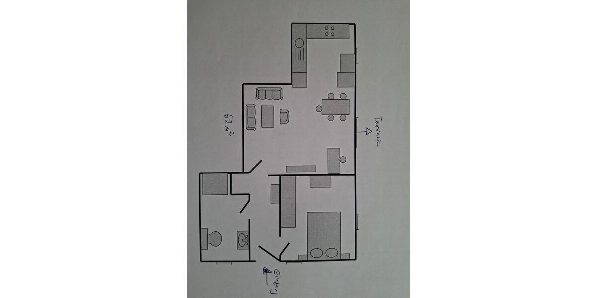 Erdgeschoßwohnung Kohlberg - 2 Zimmer, 62 m&sup2;, 850&euro; | Angebot:26677379