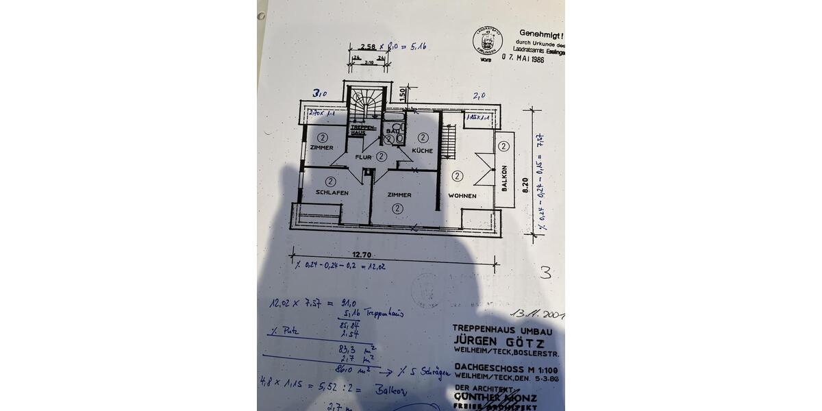 Erdgeschoßwohnung Weilheim an der Teck - 3.5 Zimmer, 87 m&sup2;, 1.030&euro; | Angebot:25792393