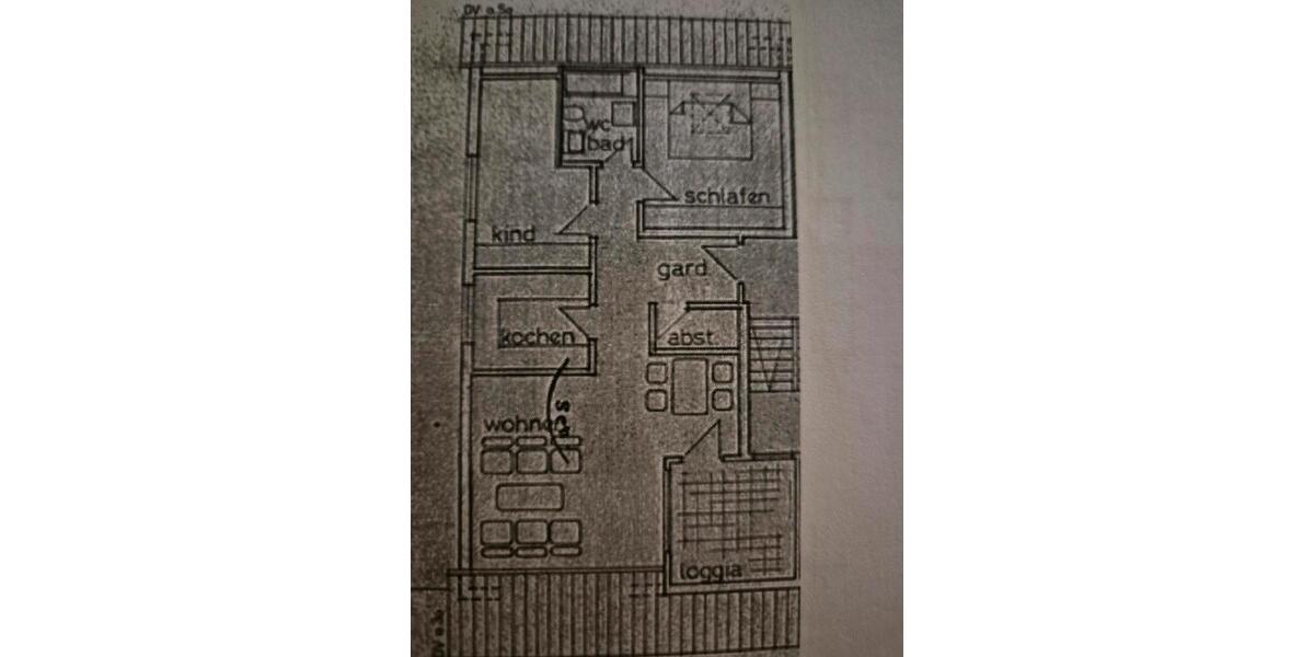 Dachgeschoßwohnung Schwäbisch Gmünd - 3 Zimmer, 65 m&sup2;, 800&euro; | Angebot:25875398