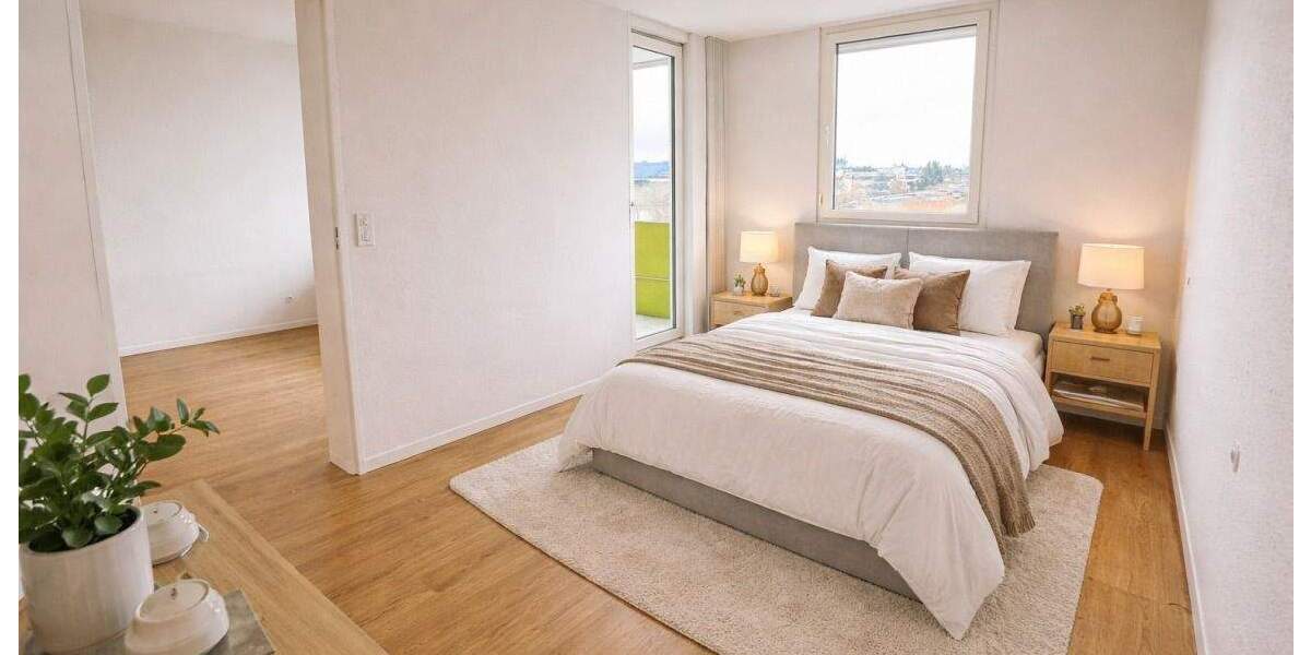 Etagenwohnung Schwäbisch Gmünd Bettringen - 2 Zimmer, 60 m&sup2;, 129.000&euro; | Angebot:25687050