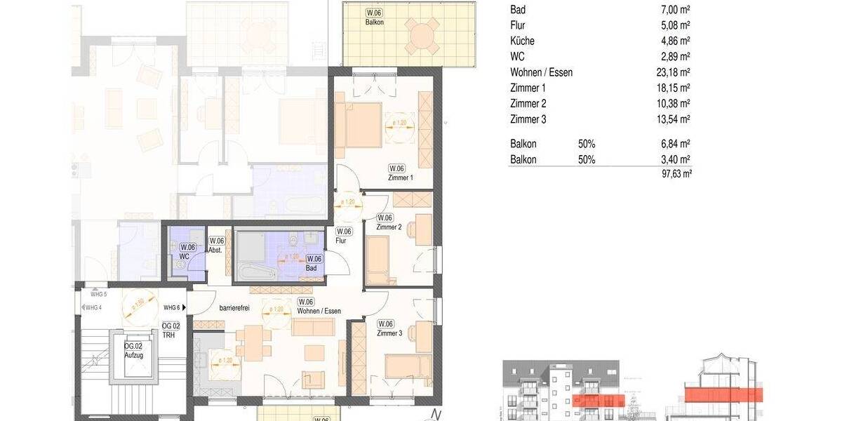 Etagenwohnung Nürtingen / Neckarhausen Neckarhausen - 3 Zimmer, 109 m&sup2;, 518.000&euro; | Angebot:25676364