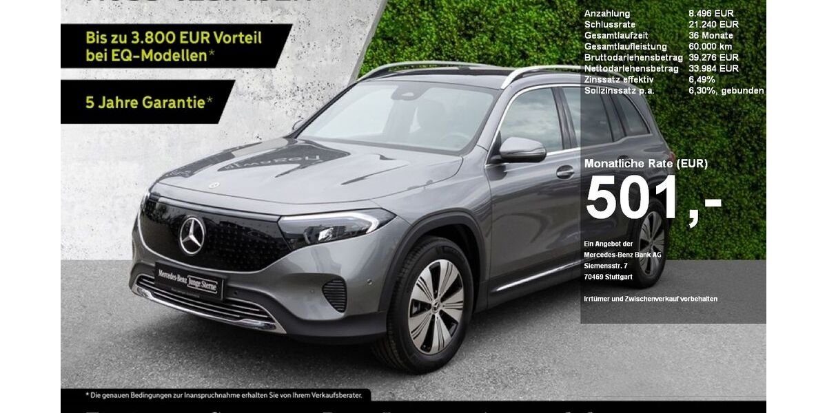 Mercedes-Benz EQB 10.650 km 41.880 &euro; Dettingen unter Teck 73265
