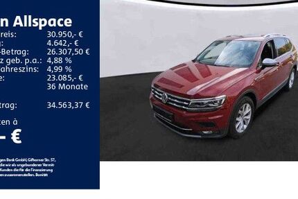 VW Tiguan Allspace 49.885 km 30.950 &euro; Schwäbisch Gmünd 73525