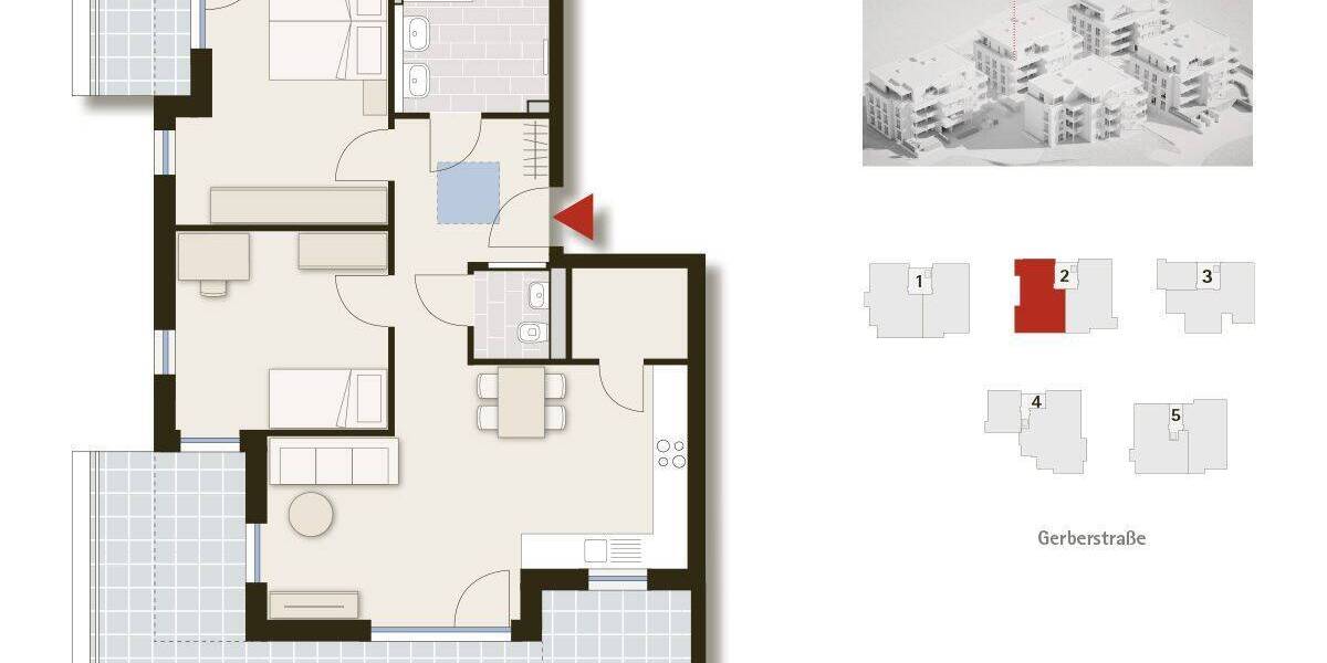 Etagenwohnung Winnenden - 3 Zimmer, 90 m&sup2;, 649.000&euro; | Angebot:25959025