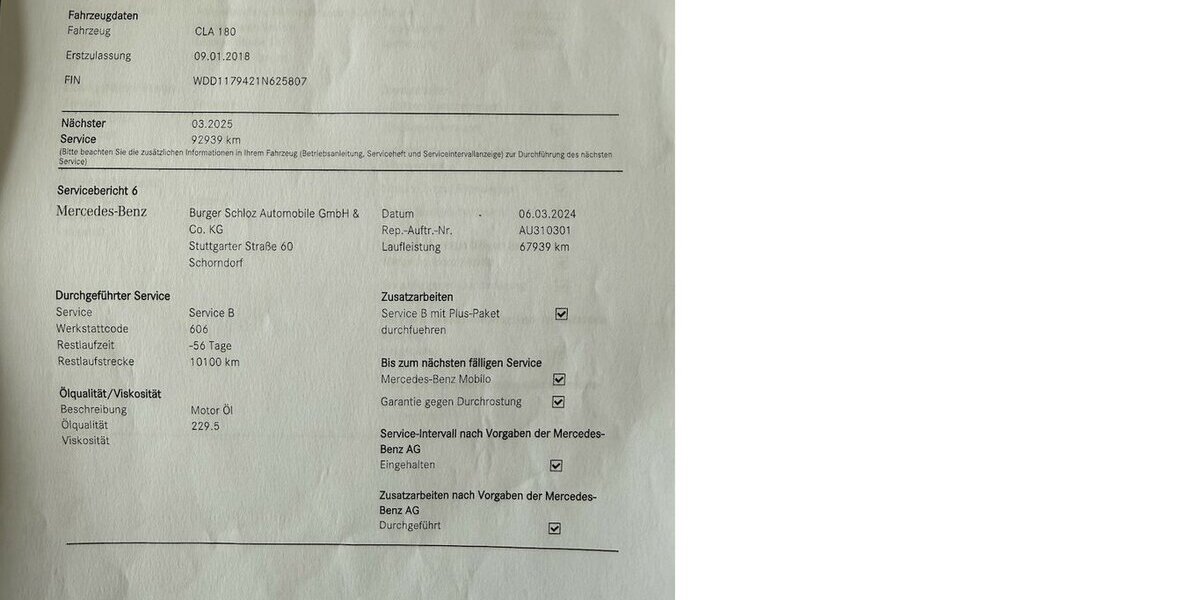 Mercedes-Benz CLA 180 Shooting Brake AMG Line PEAK 98.000 km 16.750 &euro; Schorndorf 73614