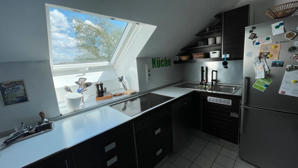 Dachgeschoßwohnung Wolfschlugen - 2 Zimmer, 65 m&sup2;, 1.100&euro; | Angebot:25170897