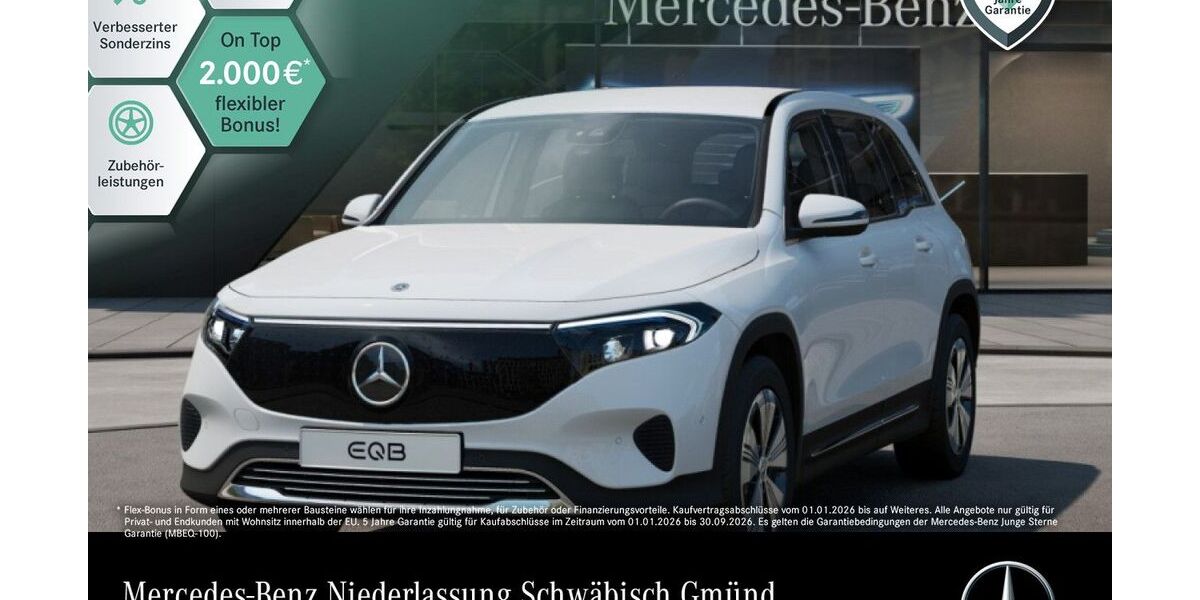 Mercedes-Benz EQB 10.215 km 33.790 &euro; Schwäbisch Gmünd 73529