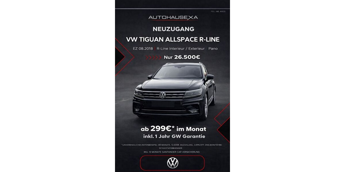 VW Tiguan Allspace 203.000 km 26.500 &euro; Wernau am Neckar 73249