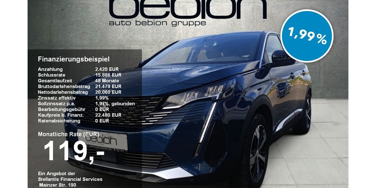 Peugeot 3008 27.300 km 21.880 &euro; Göppingen 73037