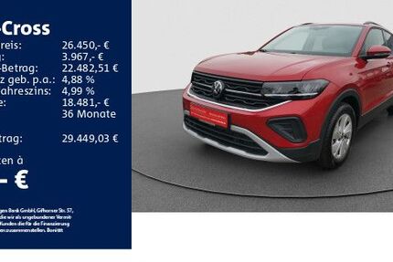VW T-Cross 6.827 km 26.250 &euro; Schwäbisch Gmünd 73525