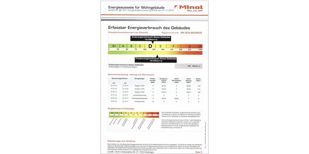 Erdgeschoßwohnung Geislingen an der Steige - 2 Zimmer, 57 m&sup2;, 620&euro; | Angebot:26025056