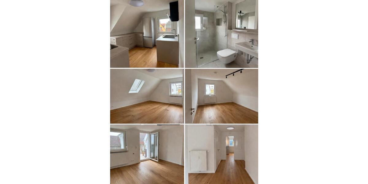 Dachgeschoßwohnung Fellbach - 2.5 Zimmer, 58 m&sup2;, 1.200&euro; | Angebot:25943015