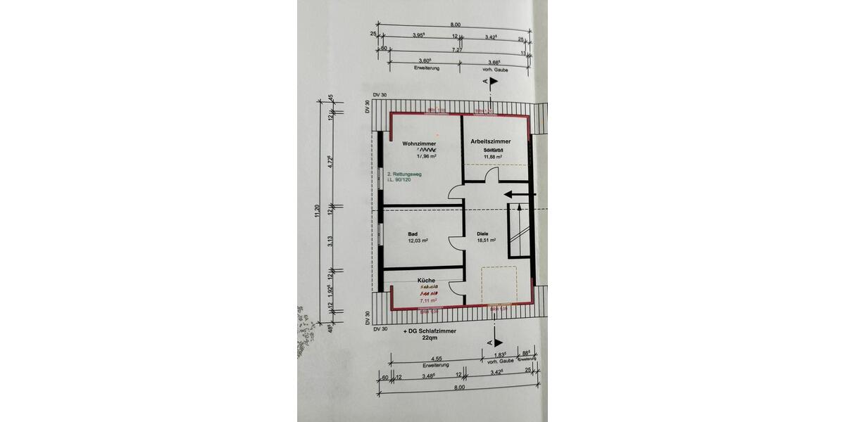 Maisonettenwohnung Welzheim - 3.5 Zimmer, 90 m&sup2;, 890&euro; | Angebot:25992461