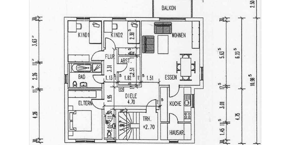 Etagenwohnung Bissingen an der Teck - 4 Zimmer, 99 m&sup2;, 1.060&euro; | Angebot:24817765