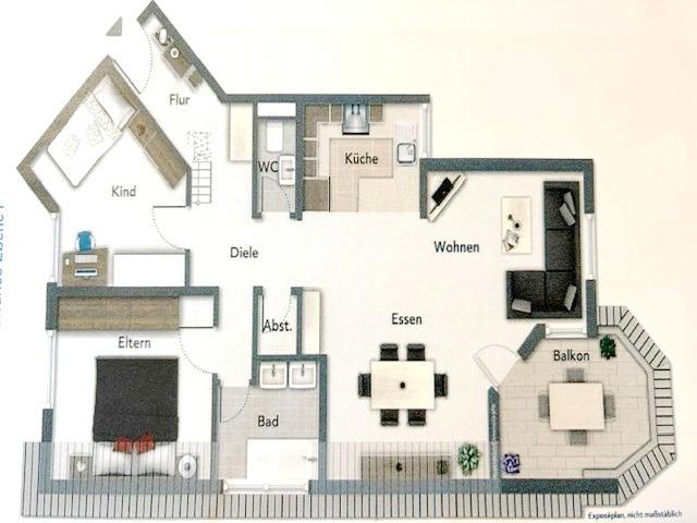 Maisonettenwohnung Hochdorf - 5.5 Zimmer, 89 m&sup2;, 1.400&euro; | Angebot:26618156