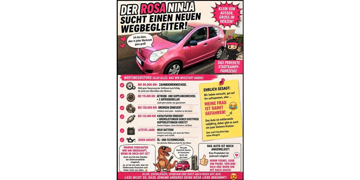 Suzuki Alto 140.000 km 2.700 &euro; Böhmenkirch 89558