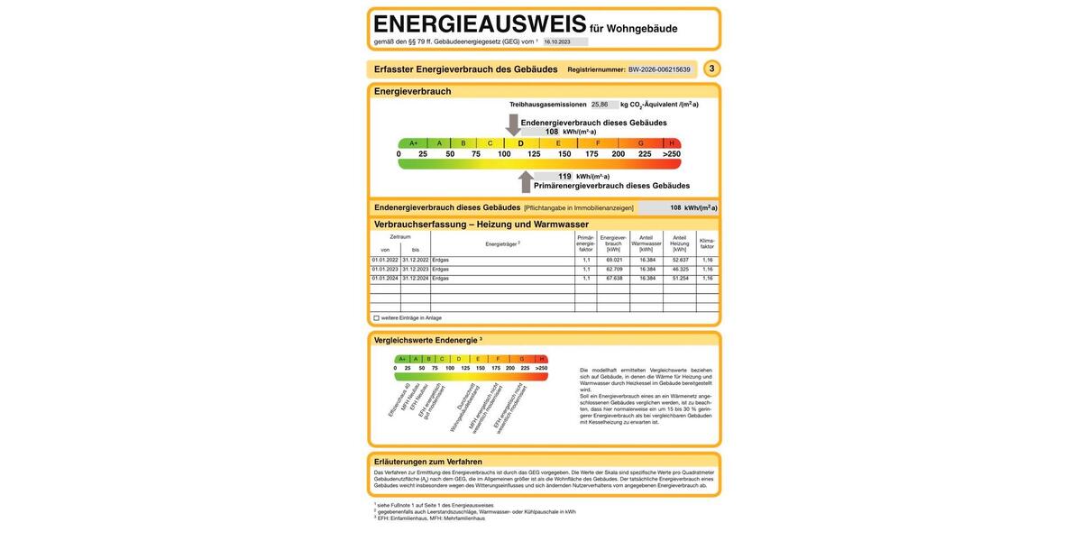 Etagenwohnung Fellbach - 4.5 Zimmer, 99 m&sup2;, 470.000&euro; | Angebot:25992127